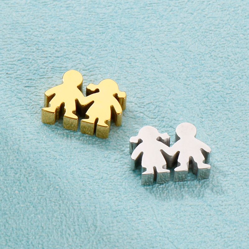 1 Piece Stainless Steel 18K Gold Plated Cartoon Character display picture 6