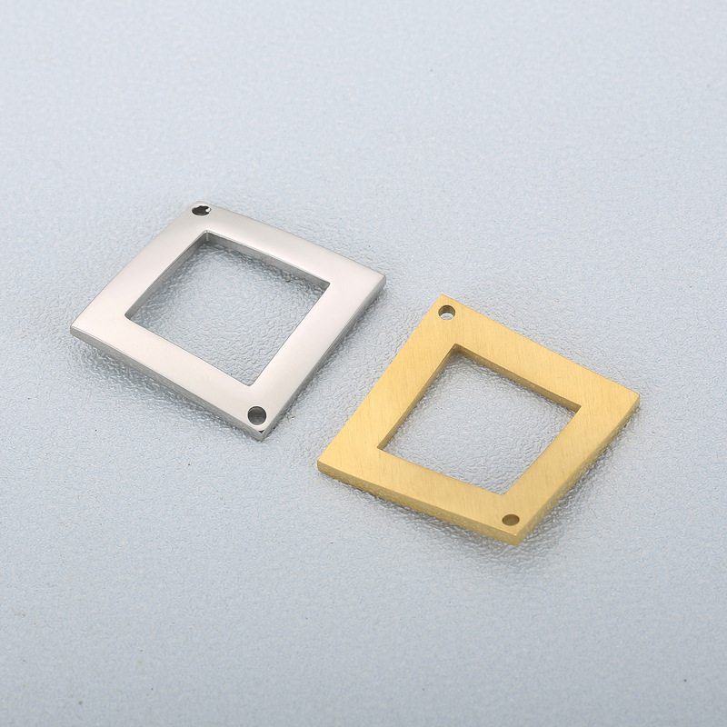 1 Piece Stainless Steel Square Simple Style display picture 2