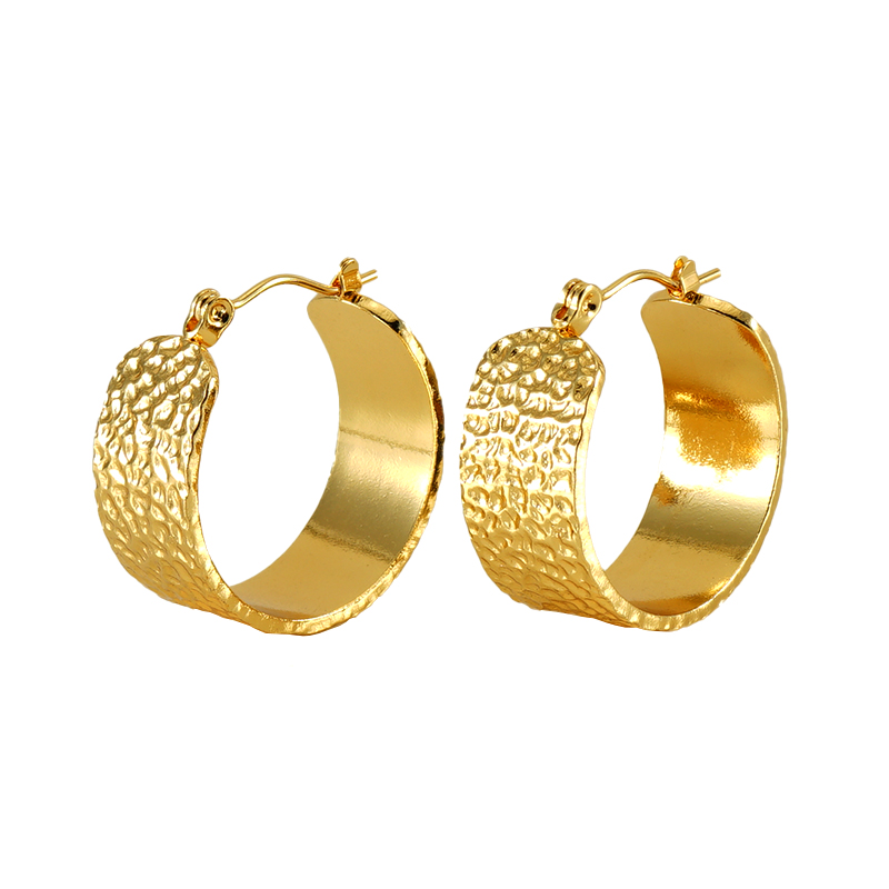 1 Piece Cute Queen Bridal Solid Color Polishing Plating Stainless Steel Titanium Steel 18K Gold Plated Earrings display picture 9