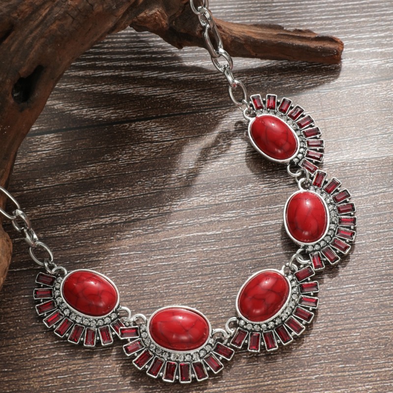 Ethnic Style Geometric Alloy Plating Women's Necklace display picture 6