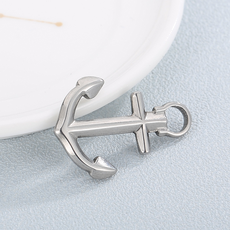 Simple Style Anchor Stainless Steel Jewelry Accessories display picture 3