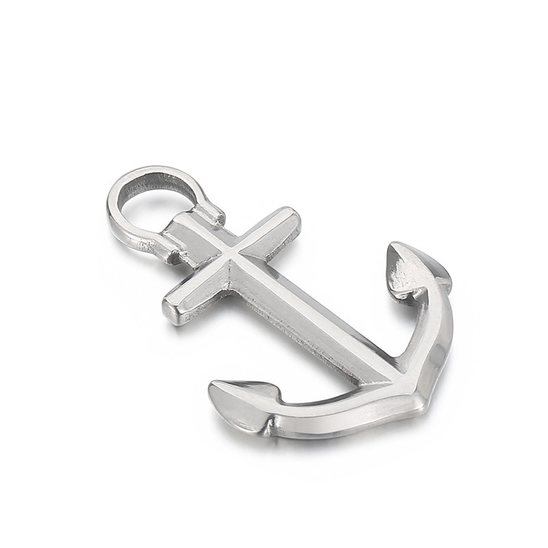 Simple Style Anchor Stainless Steel Jewelry Accessories display picture 5