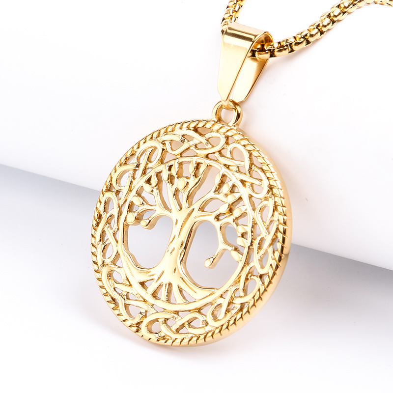 Stainless Steel 18K Gold Plated Simple Style Hollow Out Solid Color display picture 5