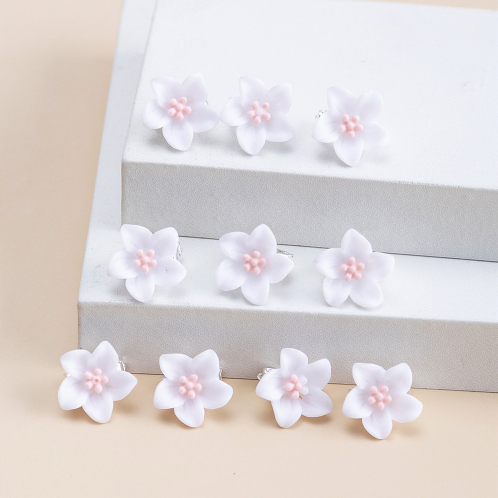 Women's Simple Style Flower Metal Plating Hair Clip display picture 4