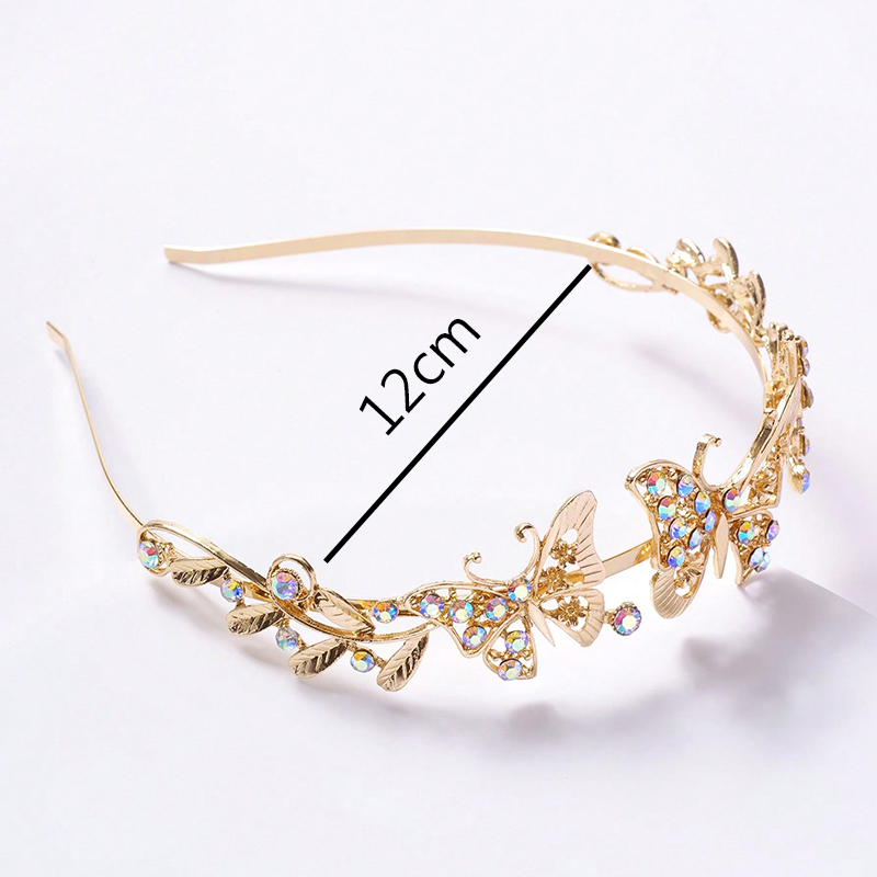 Women's Lady Butterfly Alloy Hair Band display picture 1