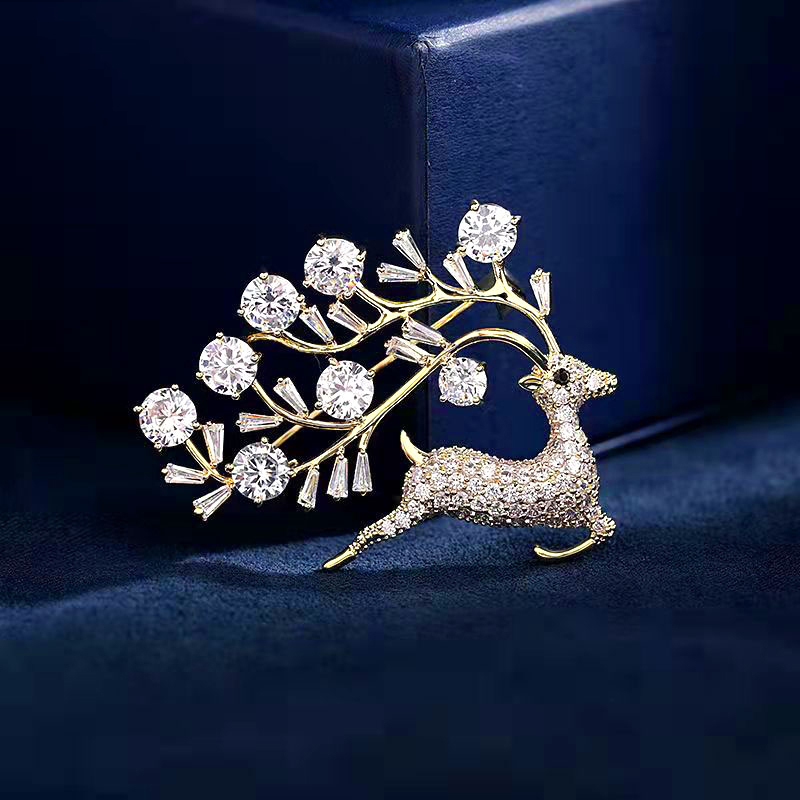 Elegant Luxuriös Tier Messing Inlay Künstliche Perlen Zirkon Frau Broschen 1 Stück display picture 8