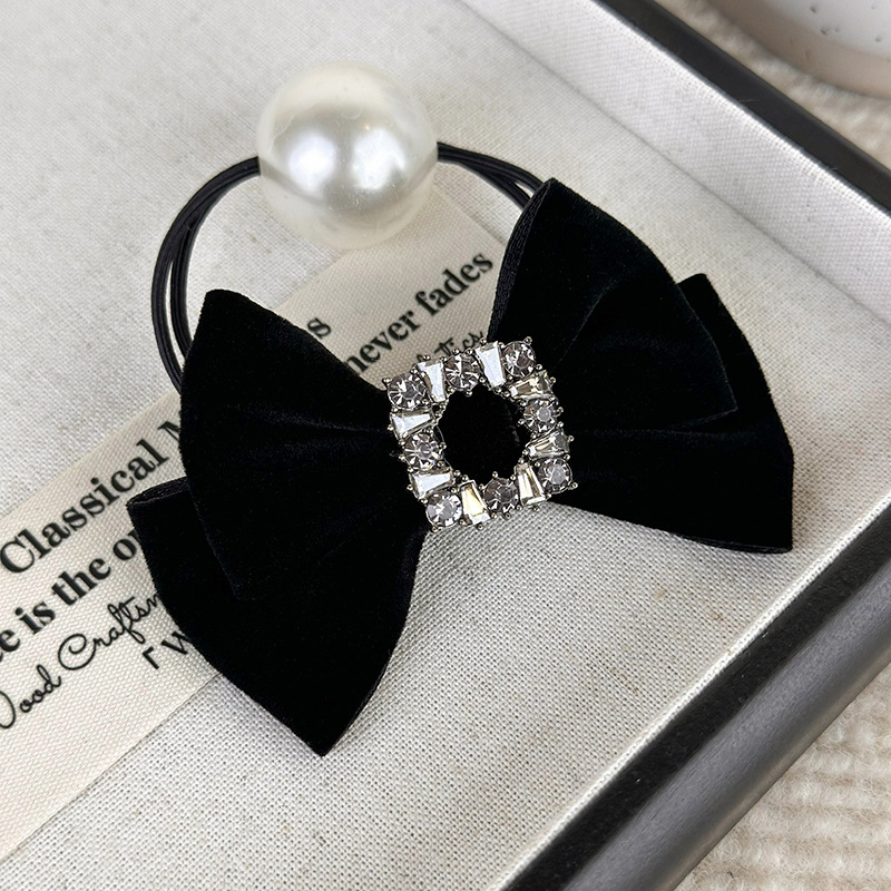 Women's Lady Shiny Bow Knot Cloth Hair Tie display picture 6
