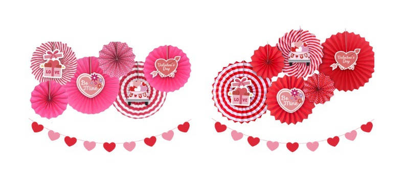 Día De San Valentín Estilo De Dibujos Animados Estilo Clásico Letra Forma De Corazón Papel Fiesta Atrezzo Decorativo display picture 2