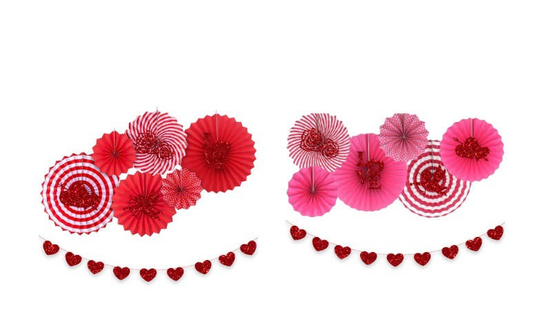 Día De San Valentín Estilo De Dibujos Animados Estilo Clásico Letra Forma De Corazón Papel Fiesta Atrezzo Decorativo display picture 1