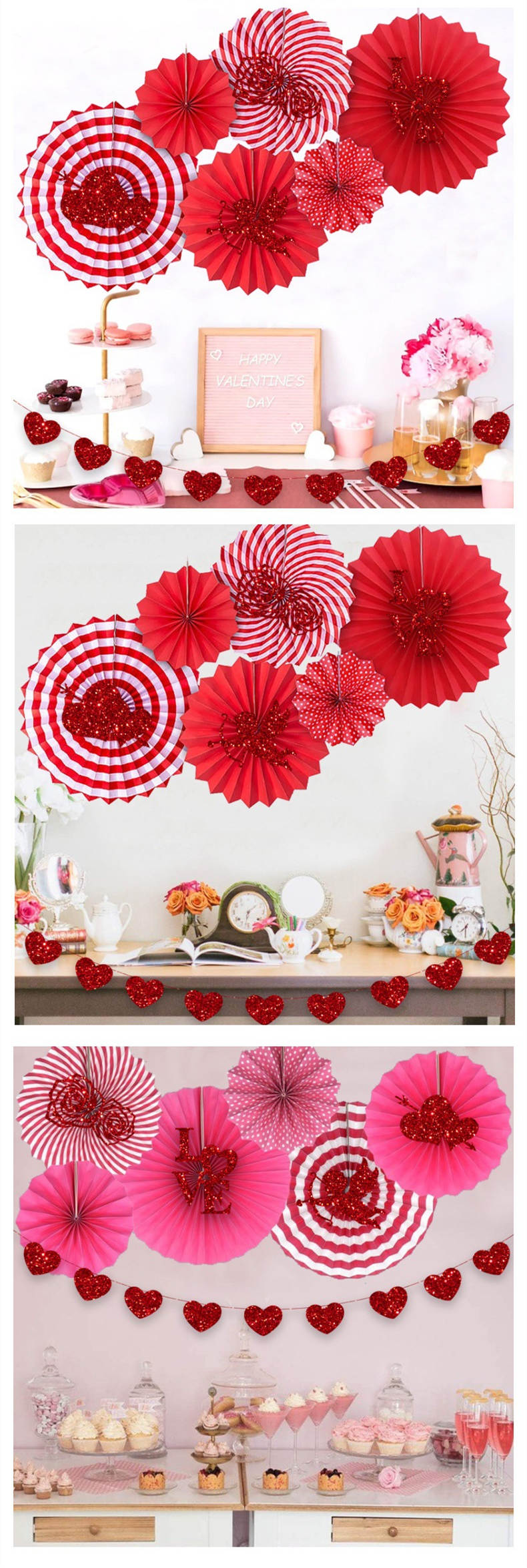Valentine's Day Cartoon Style Classic Style Letter Heart Shape Paper Party Decorative Props display picture 4