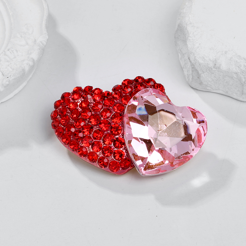 Lady Tree Fruit Heart Shape Alloy Inlay Rhinestones Women's Brooches display picture 17