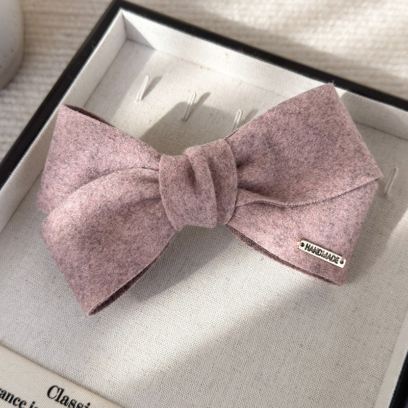 Women's Lady Bow Knot Cloth Hair Clip display picture 7