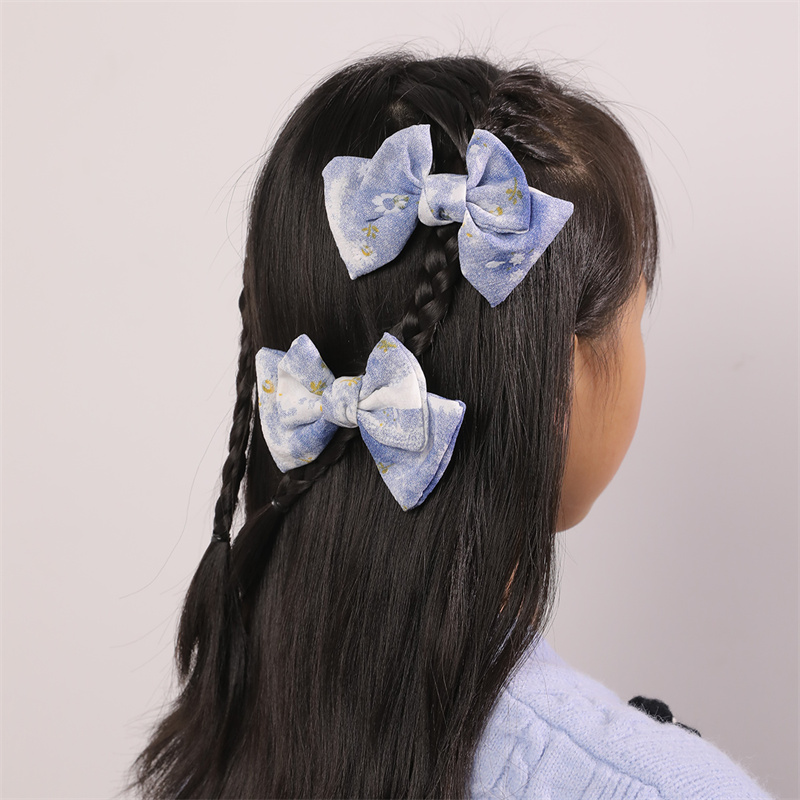 Women's Cute Sweet Bow Knot Alloy Cloth Hair Clip display picture 1