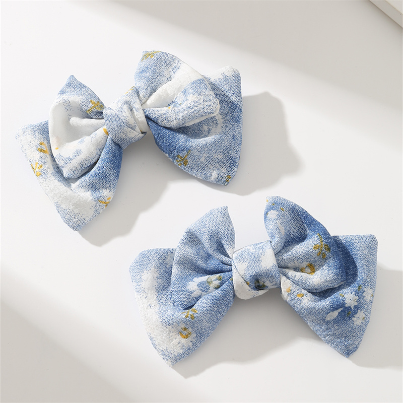 Women's Cute Sweet Bow Knot Alloy Cloth Hair Clip display picture 5