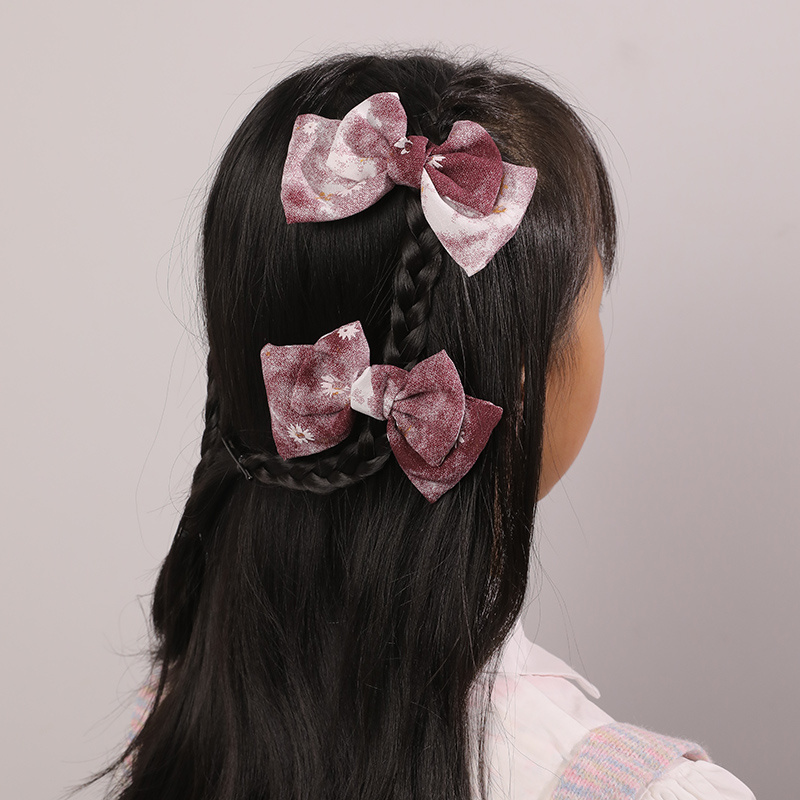 Women's Cute Sweet Bow Knot Alloy Cloth Hair Clip display picture 7