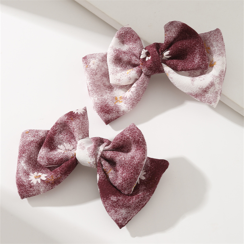 Women's Cute Sweet Bow Knot Alloy Cloth Hair Clip display picture 10