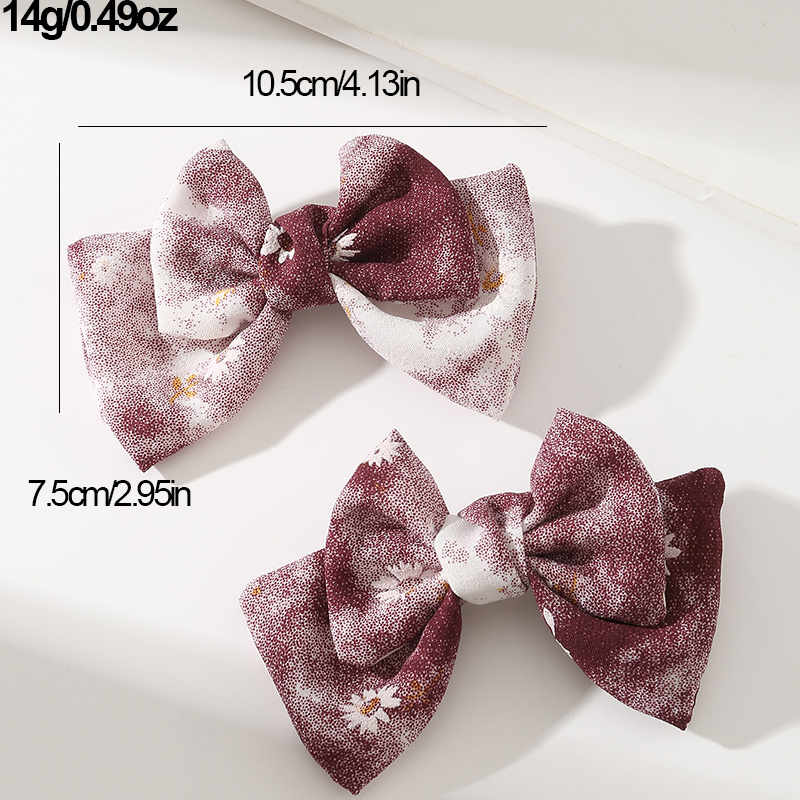 Women's Cute Sweet Bow Knot Alloy Cloth Hair Clip display picture 12