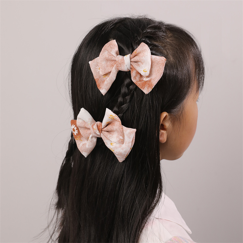 Women's Cute Sweet Bow Knot Alloy Cloth Hair Clip display picture 13