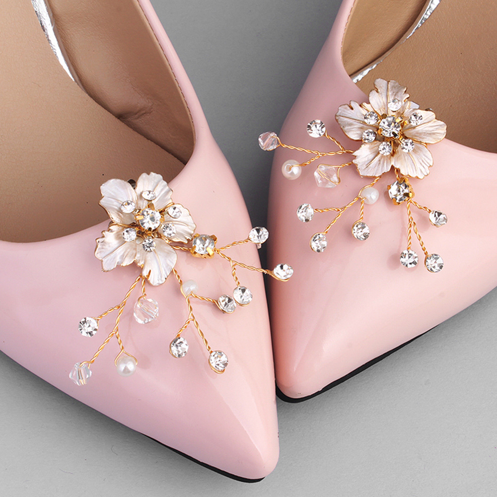 Flower Shoe Accessories Alloy Winter Summer Spring Shoe Buckle display picture 6
