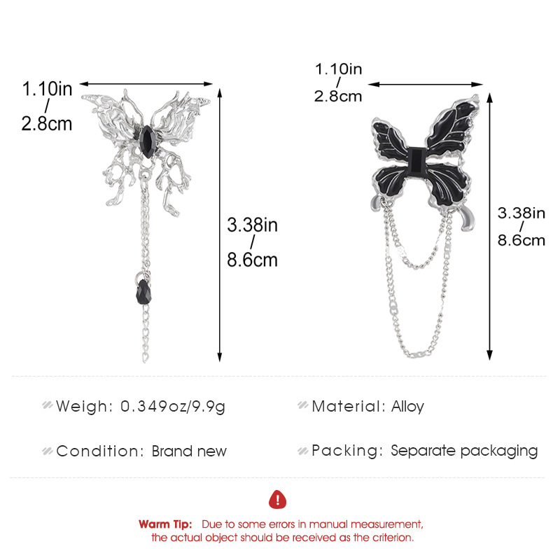 Sweet Butterfly Alloy Enamel Women's Brooches display picture 1