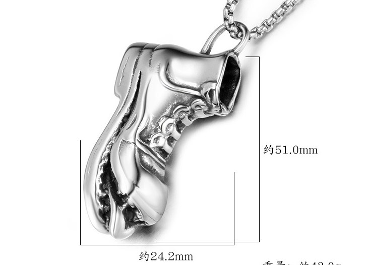 Casual Shoe Titanium Steel Polishing Charms display picture 4