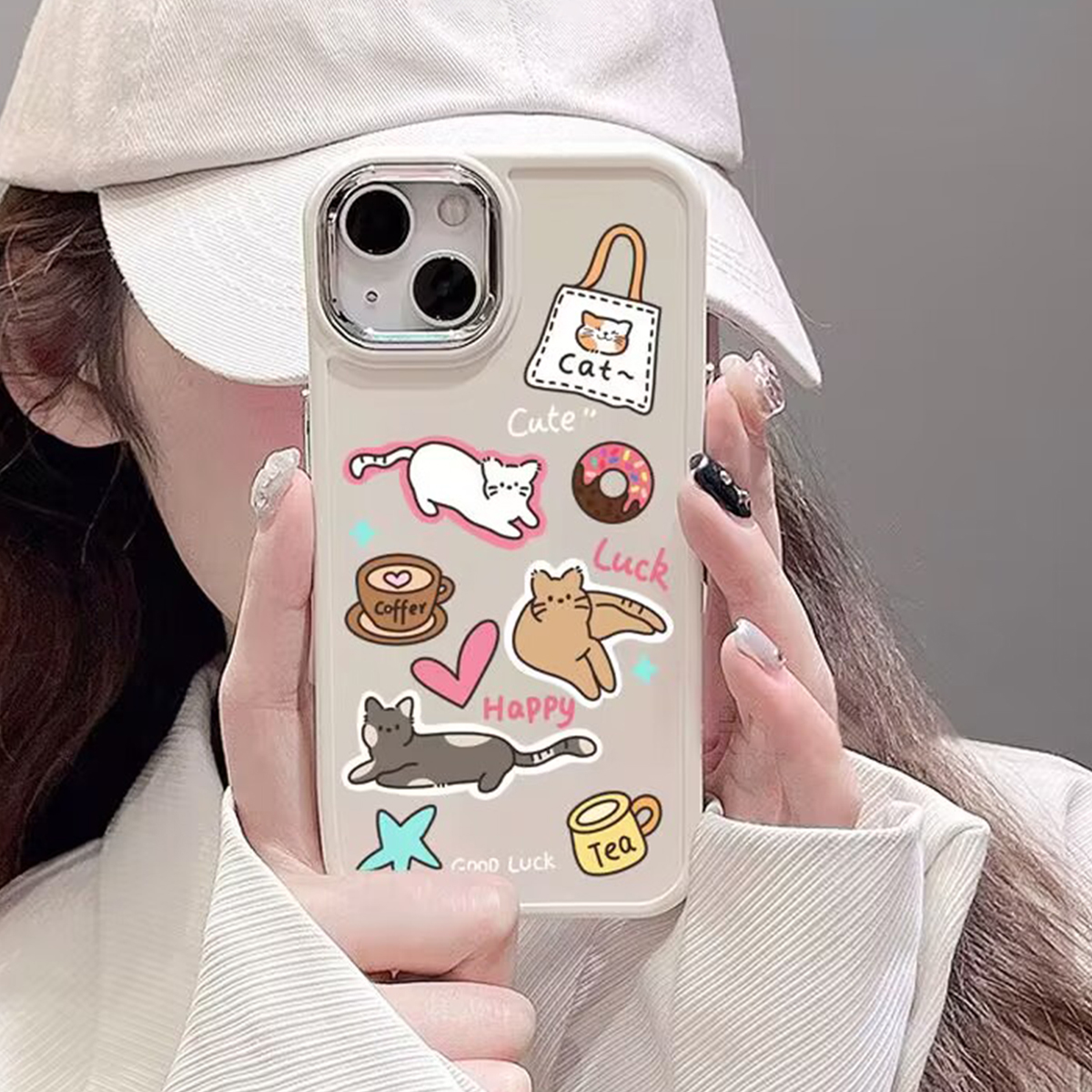 Cute Simple Style Cartoon   Phone Cases display picture 3