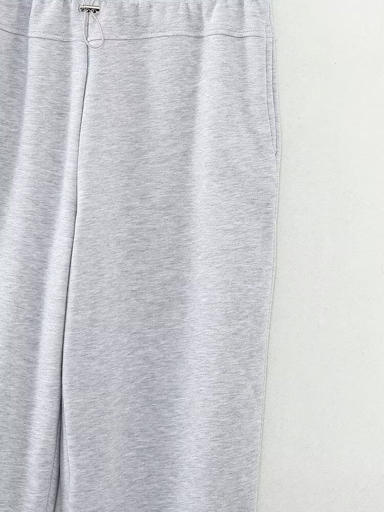 Damen-hoodies-sets Lange Ärmel Lässig Klassischer Stil Einfarbig display picture 8