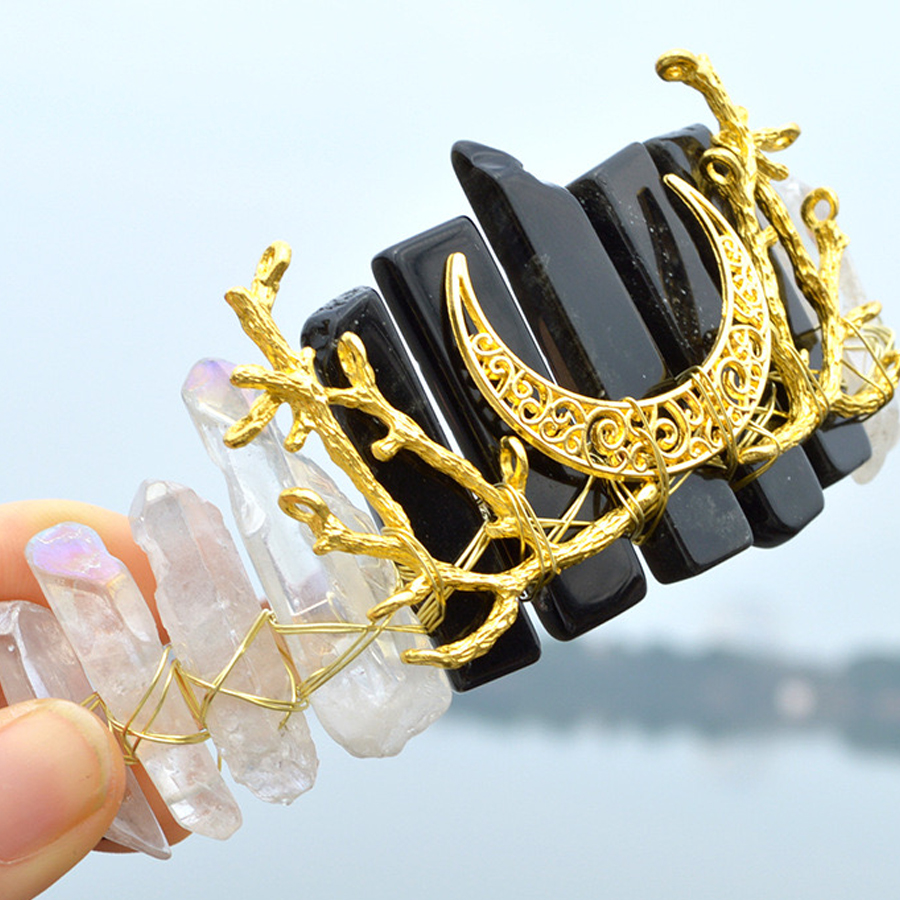 Women's Simple Style Classic Style Color Block Gem Inlay Crystal Crown display picture 7