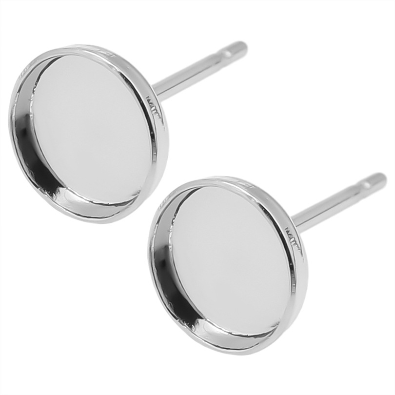 1 Pair Simple Style Geometric Plating Stainless Steel Ear Studs display picture 3