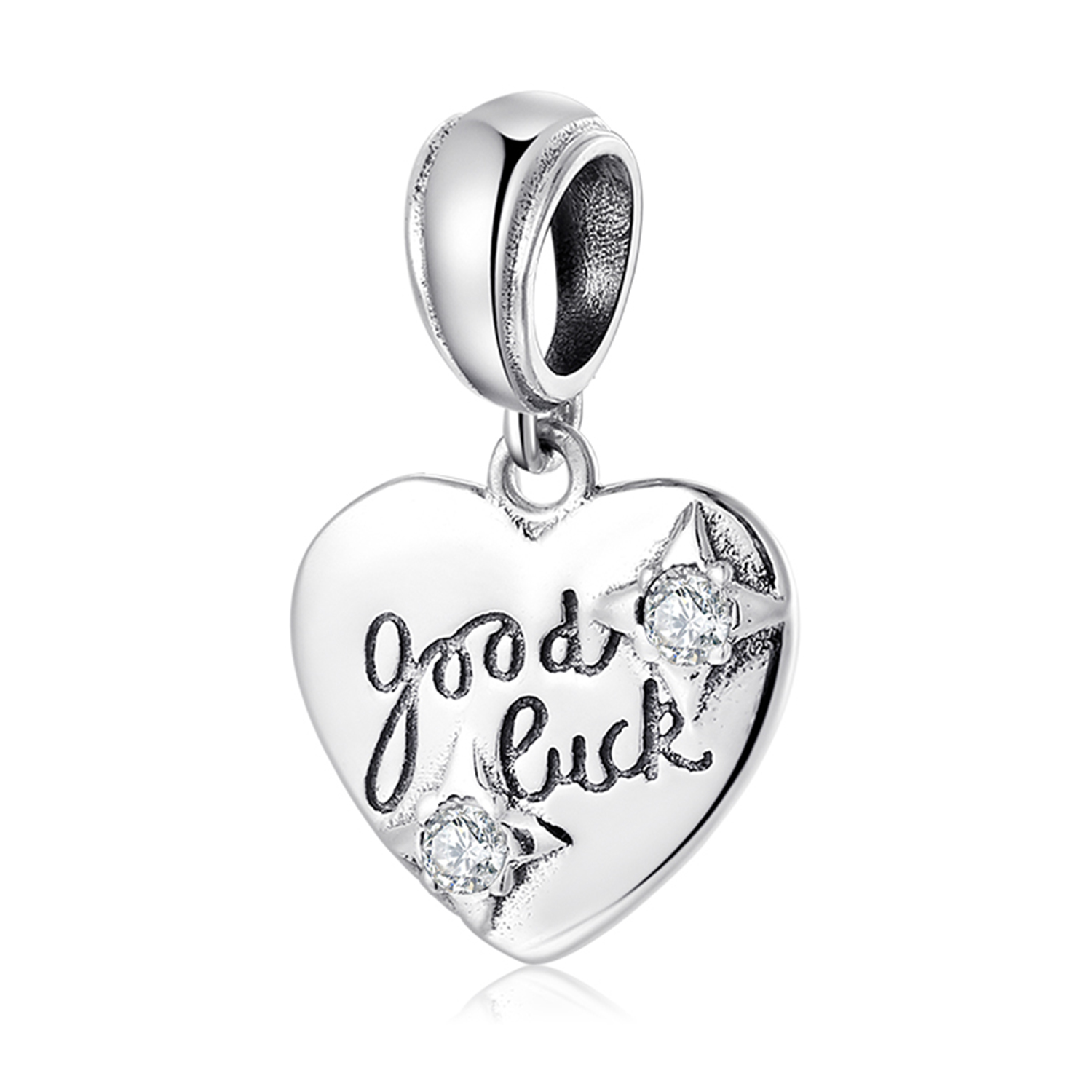 Original Design Simple Style Coke Heart Shape Crown Sterling Silver Inlay Zircon Jewelry Accessories display picture 51