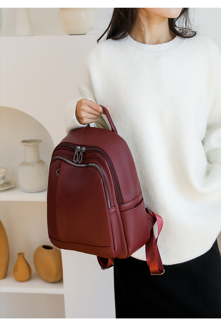 Einheitsgröße Einfarbig Täglich Rucksack Für Damen display picture 3