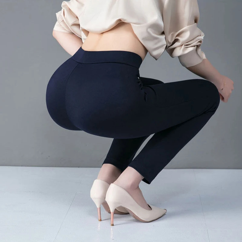 Women's Casual Outdoor Daily Vintage Style Classic Style Solid Color Ankle-length Casual Pants Skinny Pants display picture 13