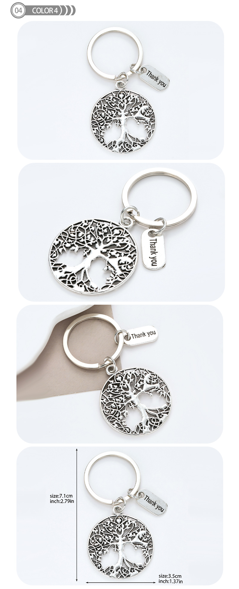 Simple Style Key Alloy Plating Keychain display picture 4