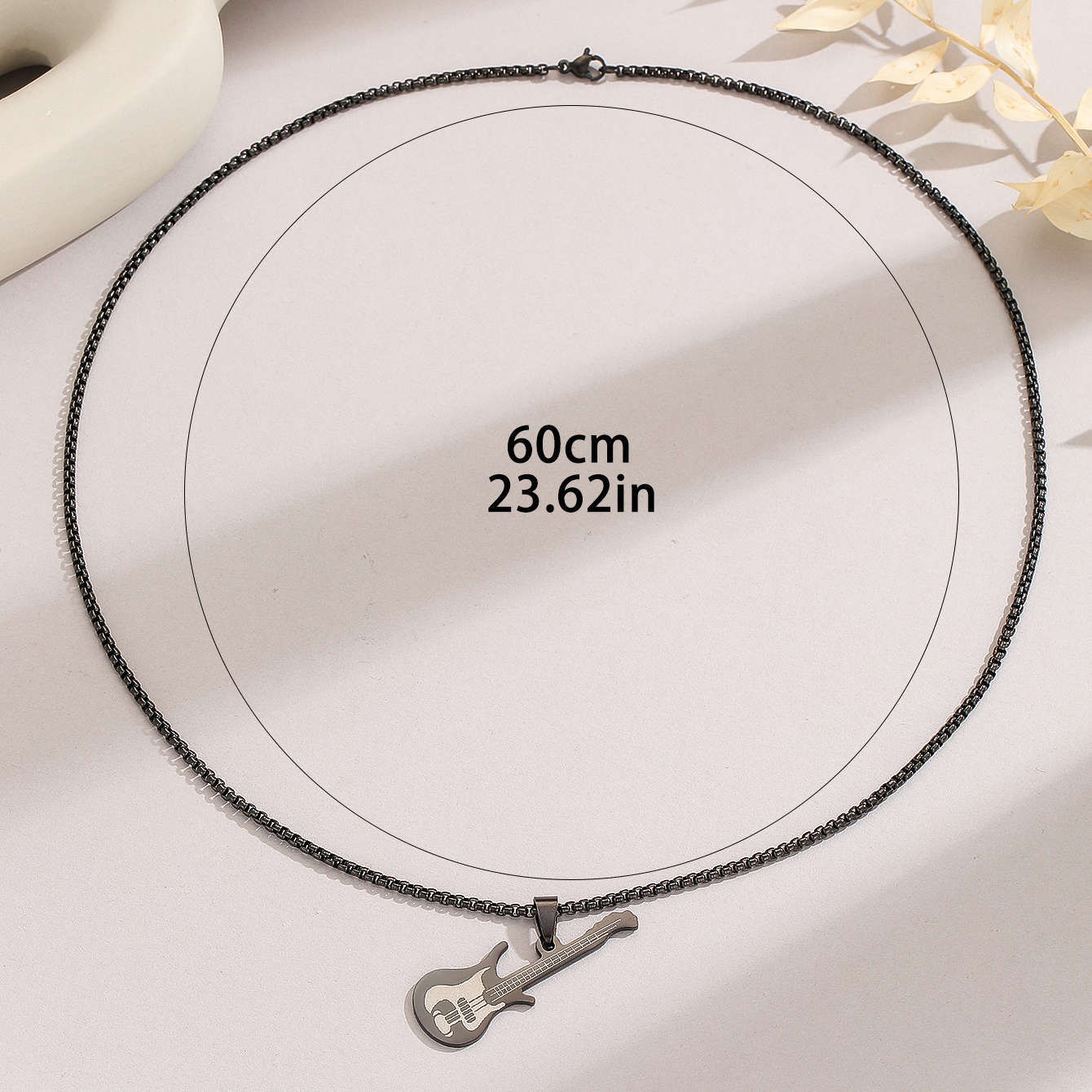 Hip-hop Musical Instrument Stainless Steel Unisex Pendant Necklace display picture 5