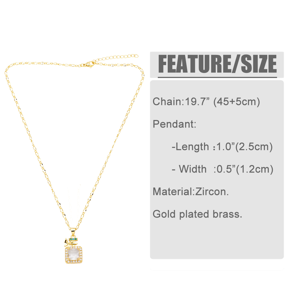 Sweet Fruit Heart Shape Copper Plating Inlay Zircon 18k Gold Plated Pendant Necklace display picture 1