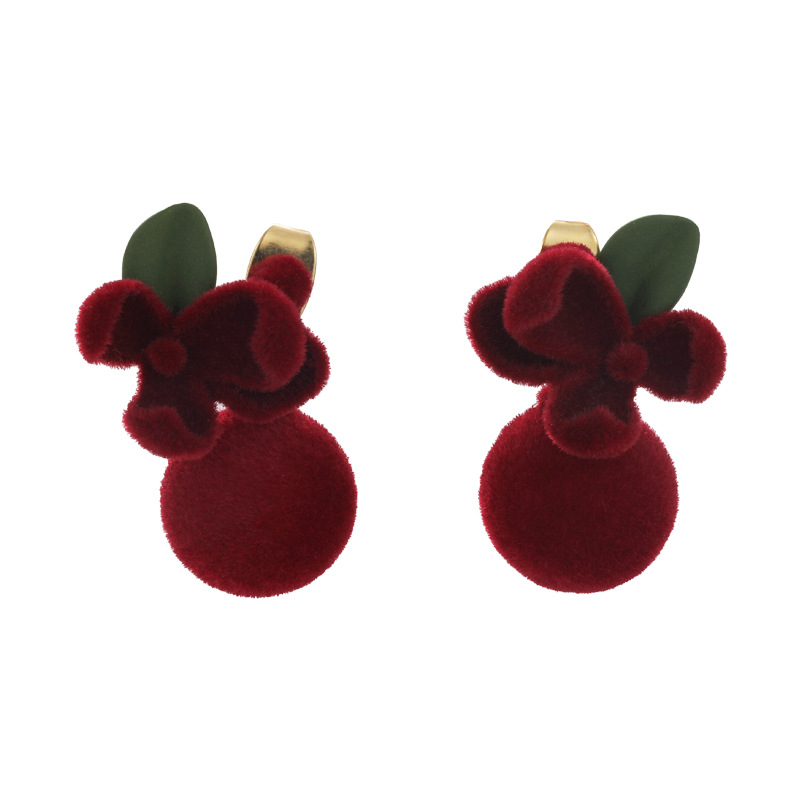 1 Pair Pastoral Simple Style Flower Alloy Resin Ear Studs display picture 8