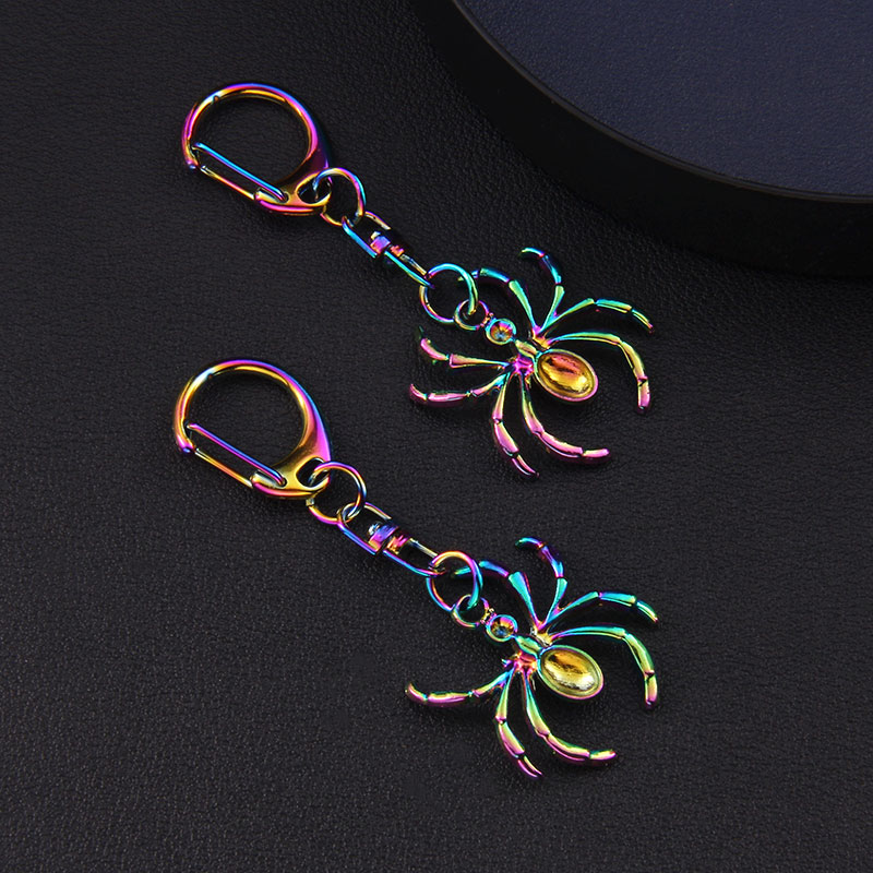 Y2K Cartoon Style Spider Alloy Bag Pendant Keychain display picture 1