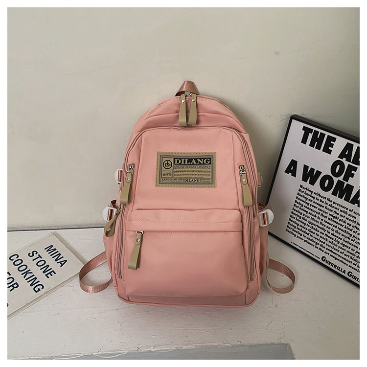 Large-capacity Retro Canvas Backpack, Same Style School Bag display picture 7