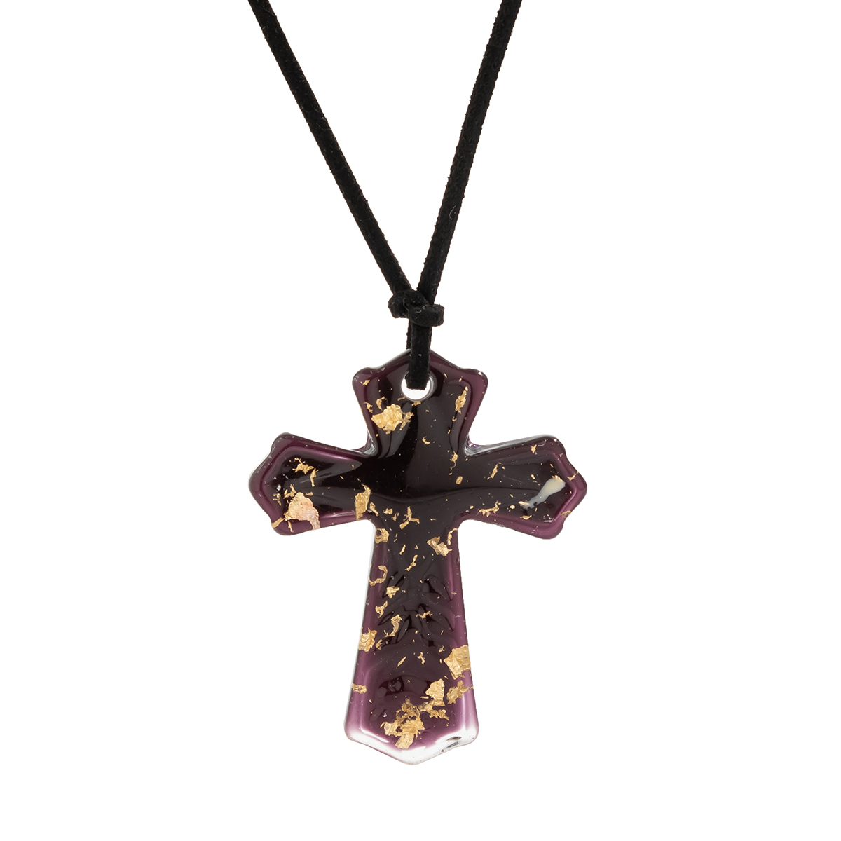 Casual Retro Simple Style Irregular Cross Resin Layered Women's Charms display picture 3