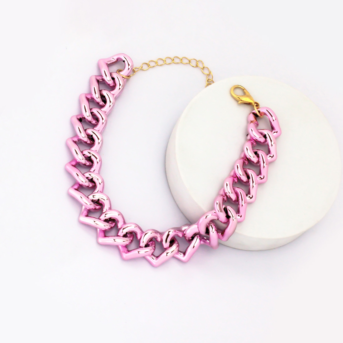 Cute Plastic Heart Shape Pet Collar display picture 13