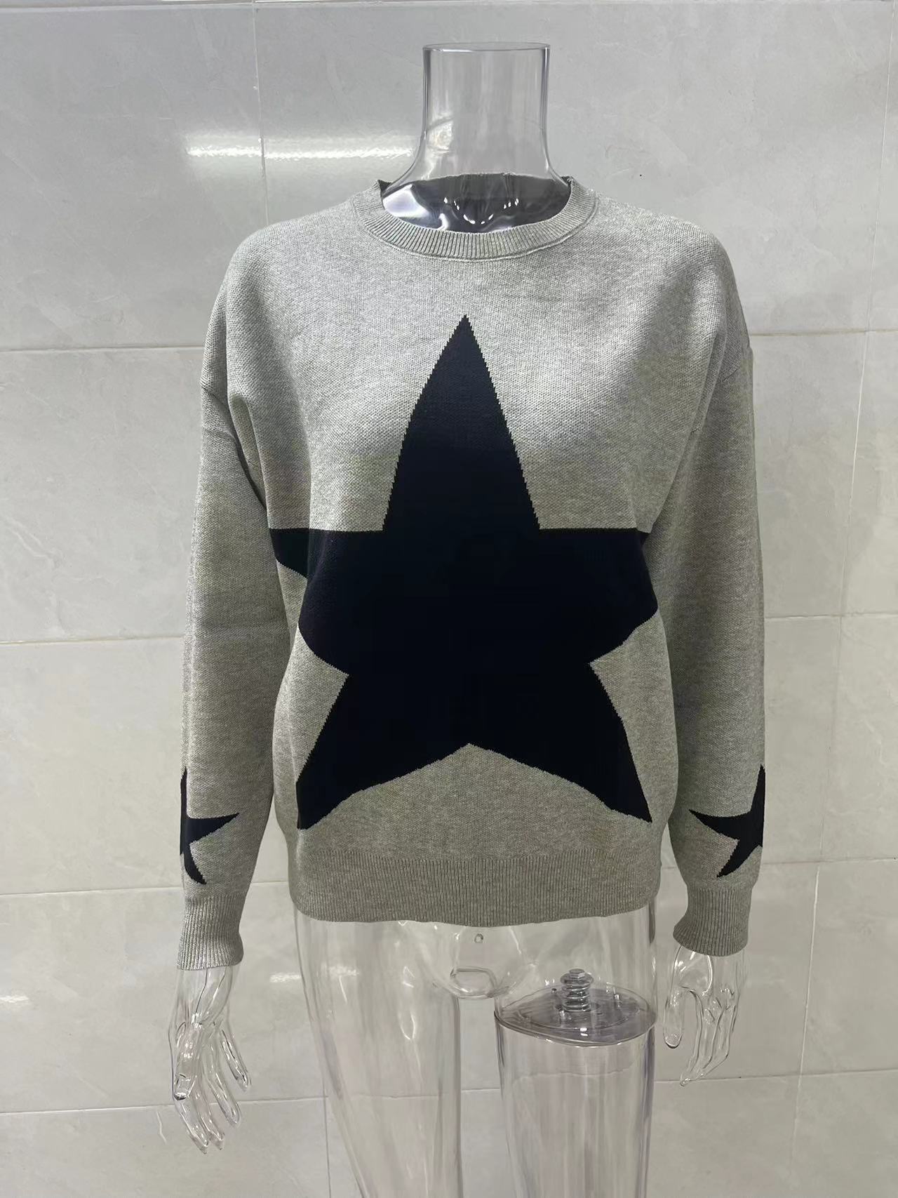 Women's Sweater Long Sleeve Sweaters & Cardigans Casual Star display picture 26