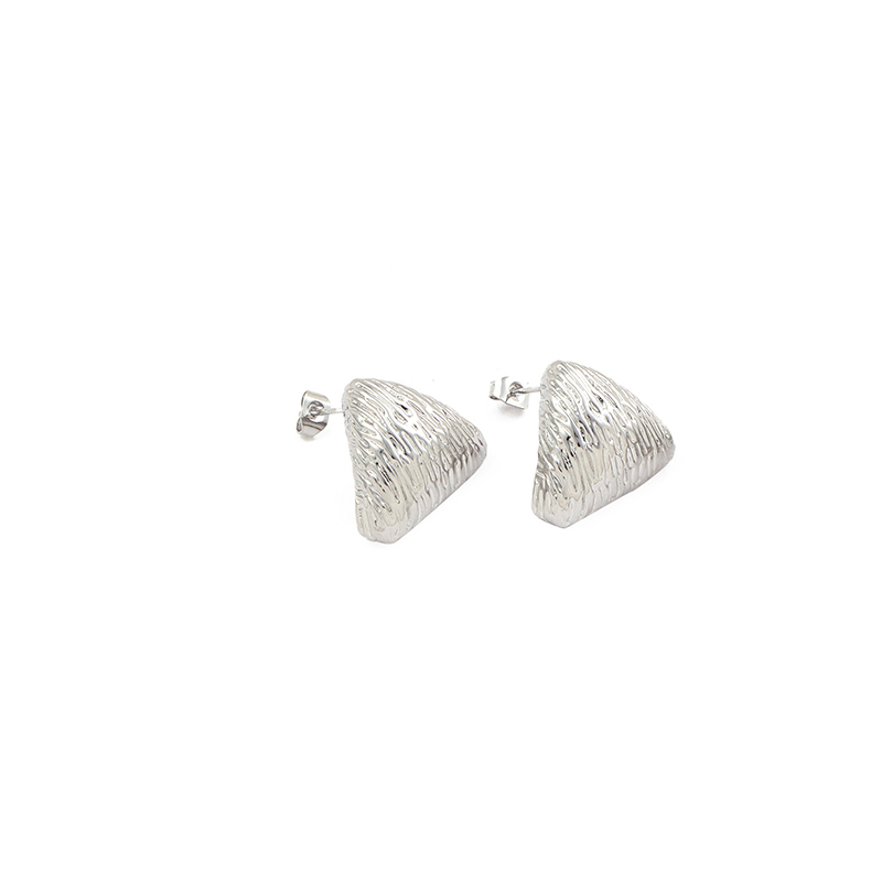 1 Pair Simple Style Heart Shape Plating Copper 18k Gold Plated White Gold Plated Ear Studs display picture 6