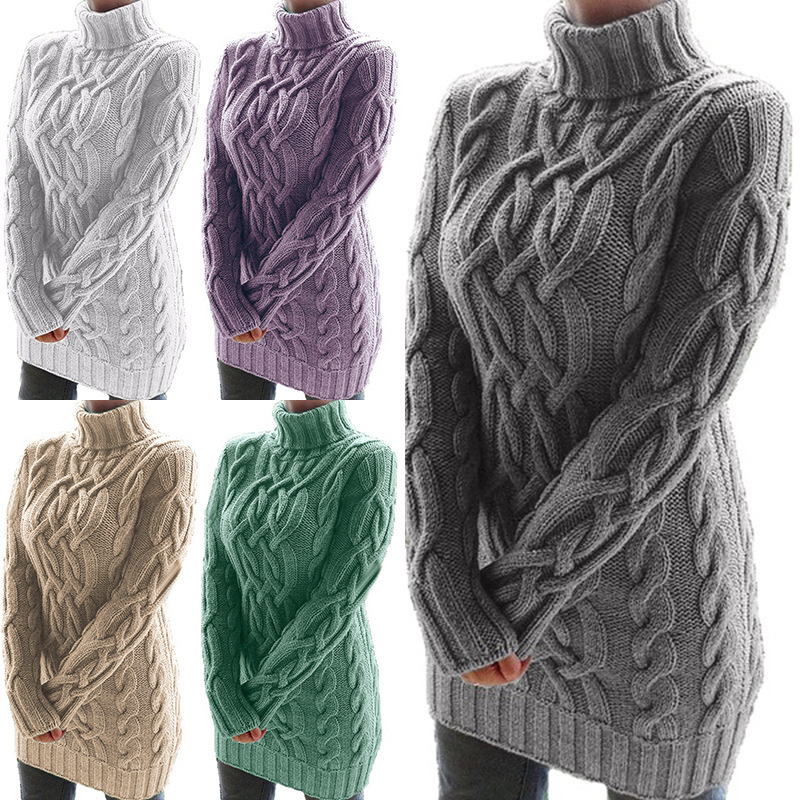 Women's Sweater Long Sleeve Sweaters & Cardigans Casual Classic Style Solid Color display picture 1