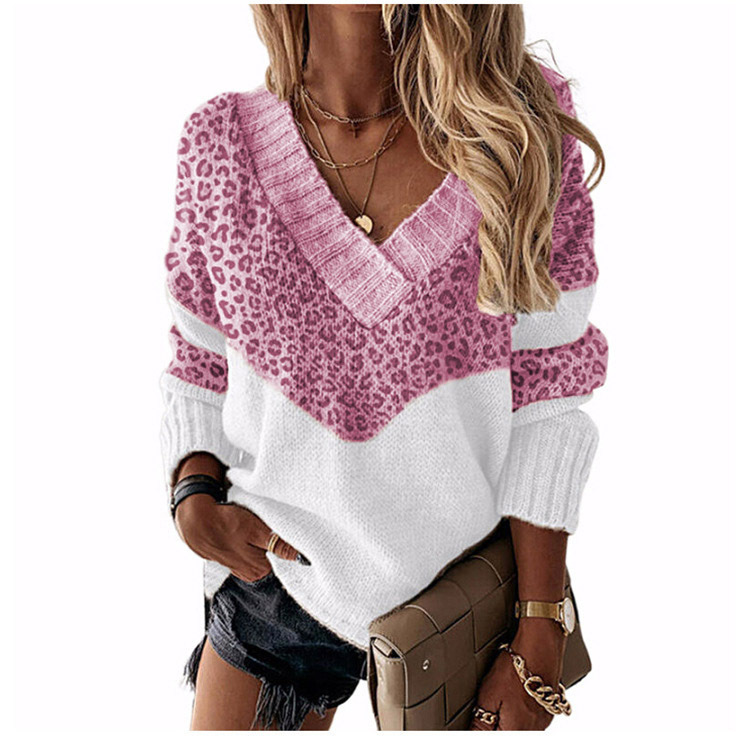 Women's Sweater Long Sleeve Sweaters & Cardigans Streetwear Color Block Stripe display picture 29