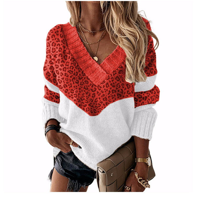 Women's Sweater Long Sleeve Sweaters & Cardigans Streetwear Color Block Stripe display picture 30