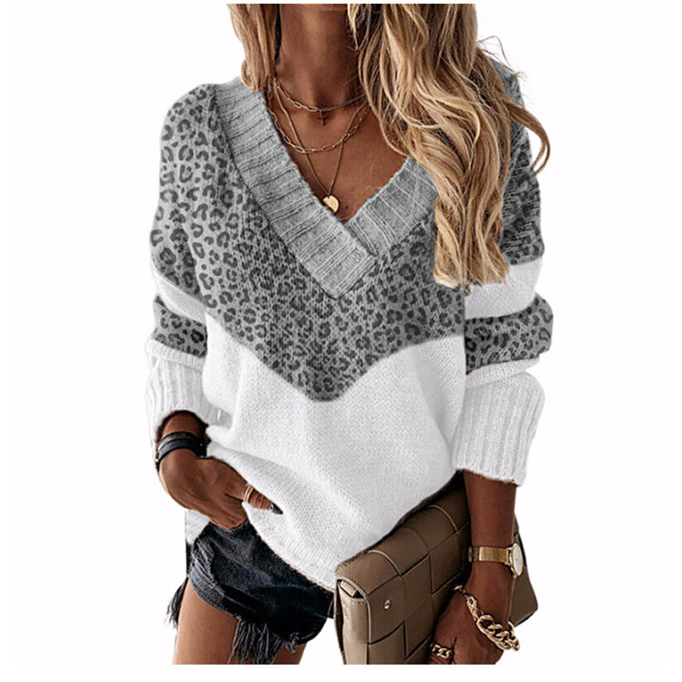 Women's Sweater Long Sleeve Sweaters & Cardigans Streetwear Color Block Stripe display picture 31