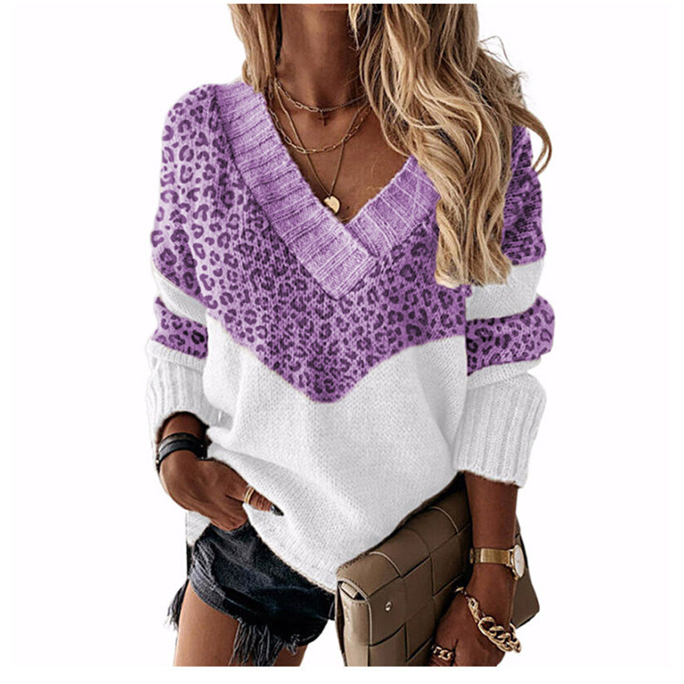 Women's Sweater Long Sleeve Sweaters & Cardigans Streetwear Color Block Stripe display picture 32