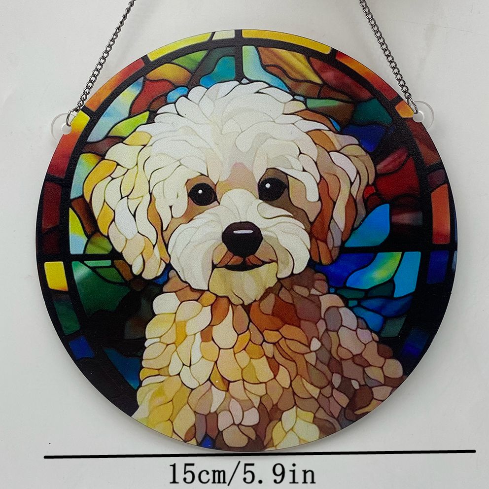 Cute Artistic Dog Arylic Indoor Home display picture 1