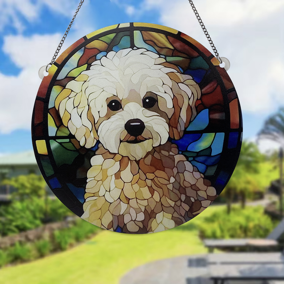 Cute Artistic Dog Arylic Indoor Home display picture 4