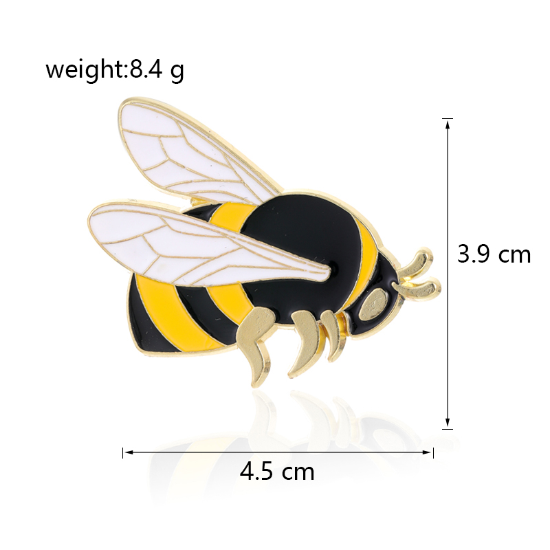 Simple Style Insect Bee Butterfly Alloy Unisex Brooches display picture 2